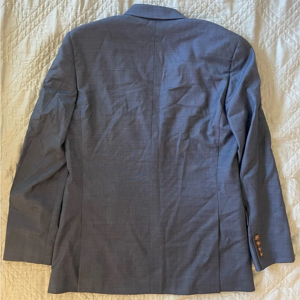 J. CREW Slim-fit Thompson worsted wool suit jacket in Blue Size 40 R $398 G1730 - Picture 3 of 8
